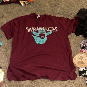 thrifted graphic western tee